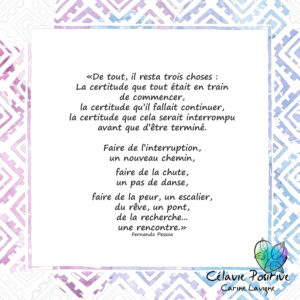 APPRENDRE A ACCEPTER LES COUPS DU SORT