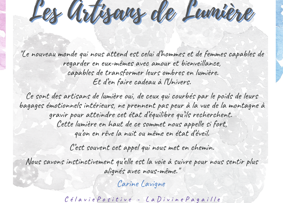 LES ARTISANS DE LUMIERE