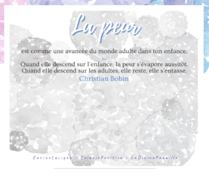 LA PEUR QUI NOUS ASSAILLE